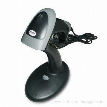 Barcode Reader/Laser Barcode Scanner with 1/5 Million Error Rate and 100 Scans/Second Scan Rate